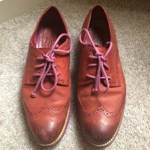 Cole Haan lunargrand wingtip leather sz 7.5